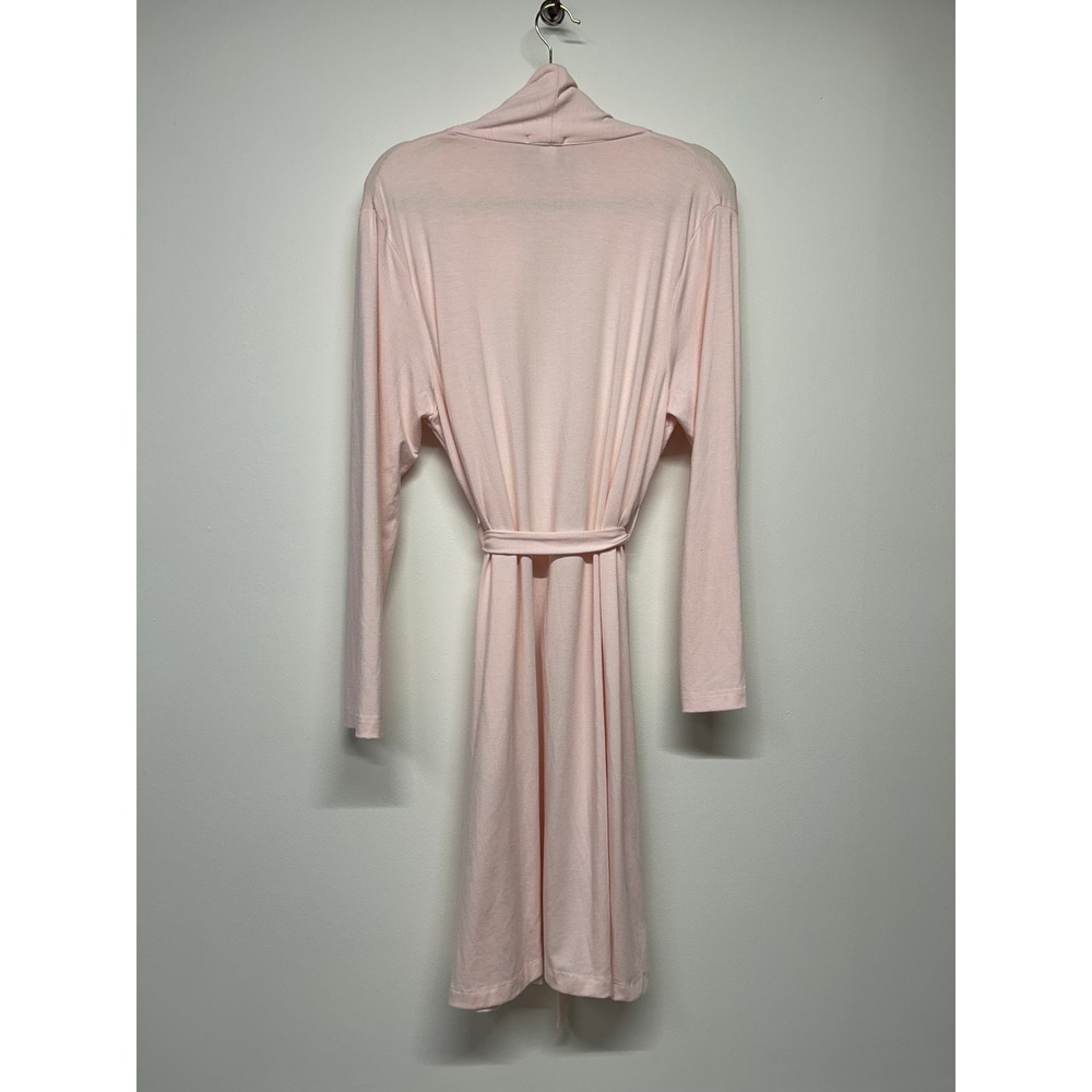 Eberjey Blush Pink Modal Robe Tie Waist Soft Bridal M/L - Picture 4 of 6